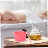 Didiseaon Silicone Wax Warmer Liner Bowl for Hair Removal 400ml Pink High-temperature Resistant Easy Release Suitable for Beauty Treatments Compatible Wax Warmers view 2