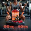 Creatine Gummies 5000mg Creatine Monohydrate with 1000mg BCAAs (1 Month Supply) for Men & Women, Vegan & Sugar-Free, Easy Pre/Post Workout Gym Support for Performance and Muscle Power, 60 Count view 2