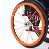 LJPZYOY 24 Inch Wheelchair Rim Cover, Sports Wheelchair Rear Wheel, Silicone Push Cover, Improve Grip And Traction,006,22inch view 1