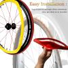 LJPZYOY 24 Inch Wheelchair Rim Cover, Sports Wheelchair Rear Wheel, Silicone Push Cover, Improve Grip And Traction,006,22inch view 3