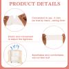 Abeillo 4 Rolls Pre Wrap Tape Foam Underwrap Tape, Non-Adhesive Protective Foam Wrap Soft Sports Tapes for Hair Ankles Wrists Hands and Knees, 2.4 Inches x 22 Yards(Beige) view 3