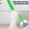2 In 1 Dehydrated Mop,Self-Wringing Twist Mops For Floor Cleaning,Floor Spin Mop System With Wringer Set,Wet And Dry,360 Degree Spin Round Wall Cleaning Mop For Bathroom Floor Wall Bed view 3