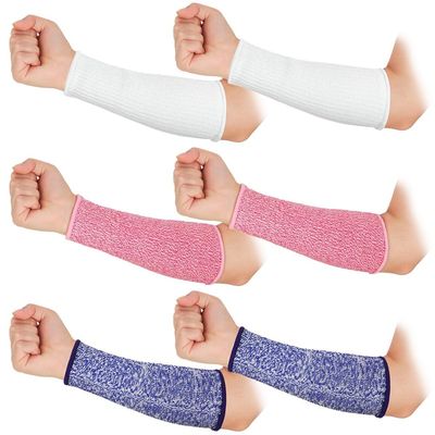 ClAZTyict 3Pairs Arm Protectors for Thin Skin and Bruising Cut Forearm Sleeve Level 5 Arm Burn Protection Sleeve