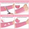 ClAZTyict 3Pairs Arm Protectors for Thin Skin and Bruising Cut Forearm Sleeve Level 5 Arm Burn Protection Sleeve view 4