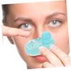 COLLBATH Rabbit Cleaner for Contacts Automatic Cleaning Tool Electric Contacts Cleaner Portable Design for Travel for Daily Eye Care Routine view 4