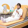 QYMLSH Electric Lifting Bed Backrest For Disabled And Pregnant Women - Portable Sit-Up Pillow Lifter For Paralyzed Individuals - Stainless Steel And Breathable Fabric Frame Aid view 4