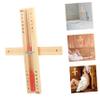 BCOATH Sauna Timer Rotating Wooden Timer for Sauna Room Decor Easy to Mount Wall Friends view 2