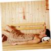 BCOATH Sauna Timer Rotating Wooden Timer for Sauna Room Decor Easy to Mount Wall Friends view 3