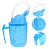 Healvian 5pcs Spill Cups for Adults Elderly Non Spill Drinking Mug Bedridden Patient Cup Straw Lightweight Convalescent Feeding Liquid Diet view 3