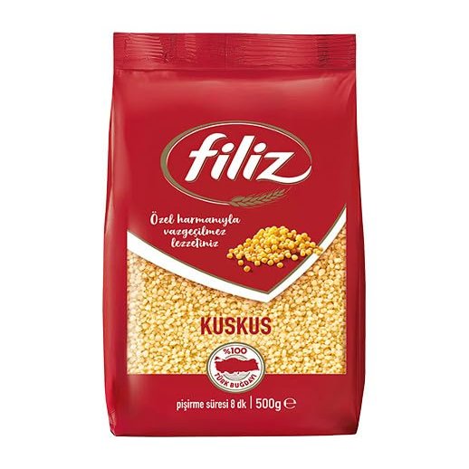 Filiz Couscous - Traditional Turkish Pasta, 500g Turkish Kuskus