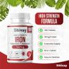Iron 14mg Tablets | 180 Vegan Tablets - 6 Month Supply | High Strength Ferrous Fumarate Supplement | for Tiredness & Fatigue | Made in The UK by Shivay Herbals view 2