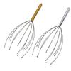 2 Pack Scalp Massager, Head Massager Scratcher Tingler with 12 Fingers, Hair Scalp Scratcher for Deep Relaxation and Stress Relief (Golden & Silver) view 1