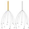 2 Pack Scalp Massager, Head Massager Scratcher Tingler with 12 Fingers, Hair Scalp Scratcher for Deep Relaxation and Stress Relief (Golden & Silver) view 4