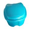 KOMBIUDA 2pcs Storage Box Strainer and Hinge Portable Plastic Case for Retainers and Artificial Teeth Daily Travel Use Color view 3