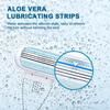 10 Pcs Gillette Venus Compatible Razor Blades for Women, 3 Layer Blade & Pivoting Head Design, Effortless Sliding Refills, Easy to Replace (Blue) view 4