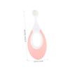 Anneome Baby Toothbrush Training Toothbrush 4pcs Soft Bristles Oral Care Tool for Babies and Toddlers Gentle Gum Protection, Pink and Blue Colors Suitable for Infant Teeth Cleaning view 4