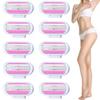 10 Pcs Razor Blades Compatible with Gillette Venus, Women's Razor, 3 Layer Blade & Pivoting Head Design, Refills for Venus Razors Effortless Sliding, Easy to Replace (Pink) view 1