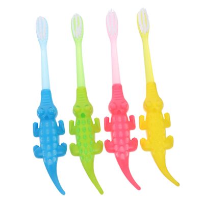 Anneome 8pcs Boys and Girls Cartoon Boy Girl Toothbrush Supple Bristles for Oral Cleaning for Home Use for Toddlers