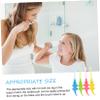 Anneome 8pcs Boys and Girls Cartoon Boy Girl Toothbrush Supple Bristles for Oral Cleaning for Home Use for Toddlers view 3