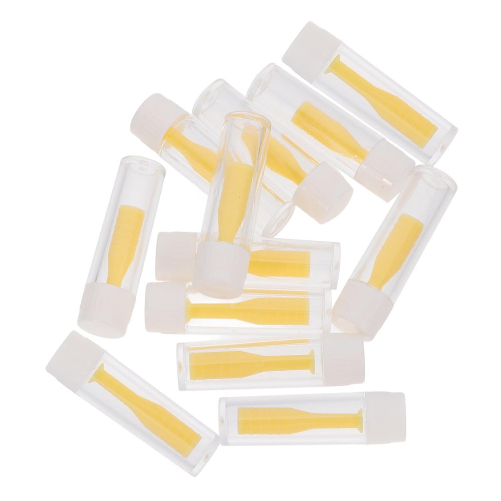 BCOATH 12pcs Portable Travel Silicone Contacts Suction Wand for Safe Easy Removal and Application for Daily Use and Eye Care Routine