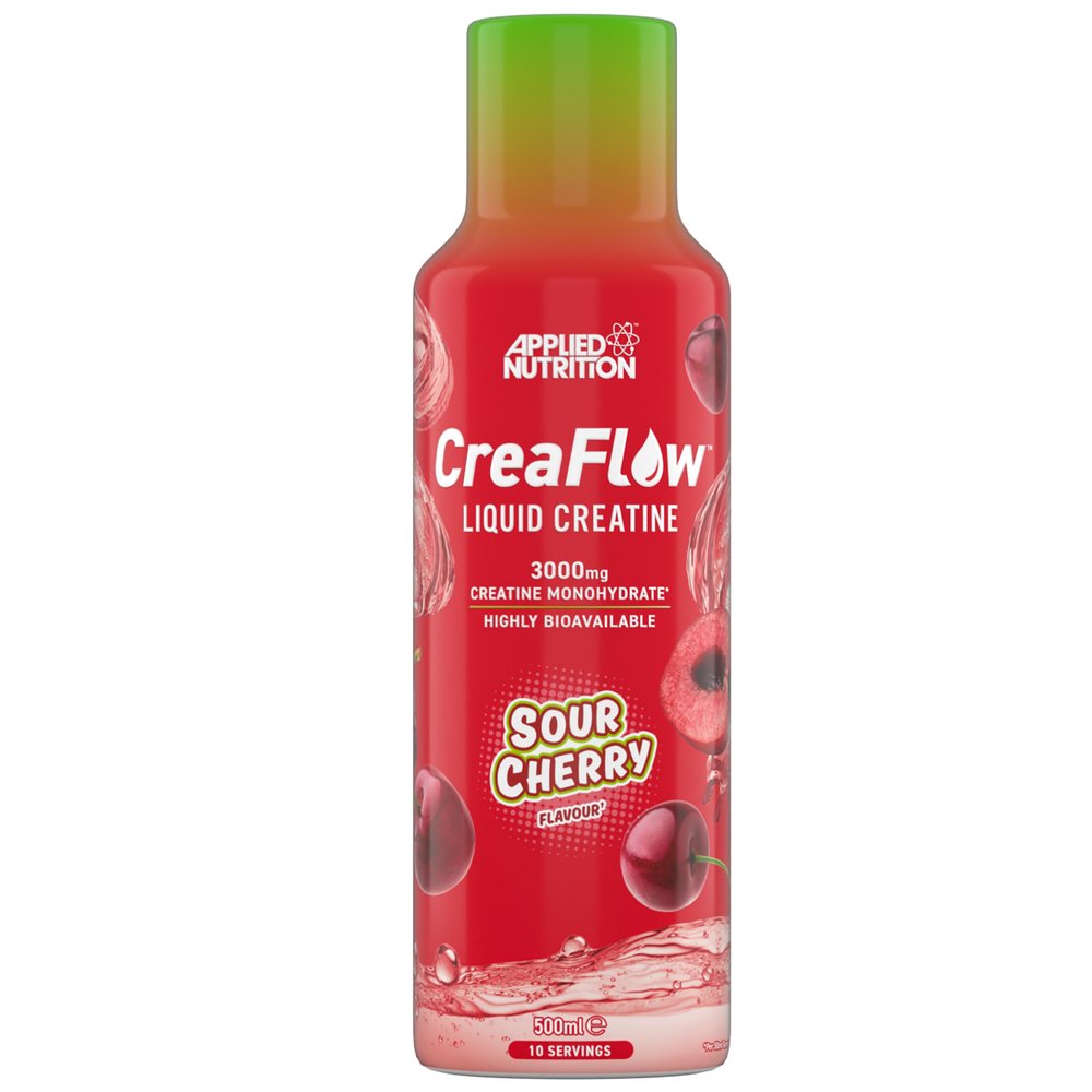 Applied Nutrition CreaFlow Liquid 3000mg Creatine per Serving Pre-Mixed for High Absorption & Performance Creatine Monohydrate Powder Alternative Enhanced Strength & Muscle Growth 500ml (10 Servings)