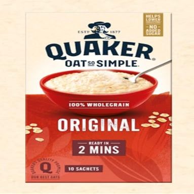 8 x Oat So Simple Original 27g Balanced Diet And Healthy Lifestyle Delicious Tasty And Twisty