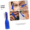 Gogogmee Mini Finger Toothbrush Set 20pcs Blue, Small Portable Prison Teeth Brush with Safety Half-Finger Design for Oral Care and Travel Use view 2
