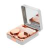 BCOATH Compact Marble Case for Contacts Travel Lens Holder Mirror Portable Organizer view 4