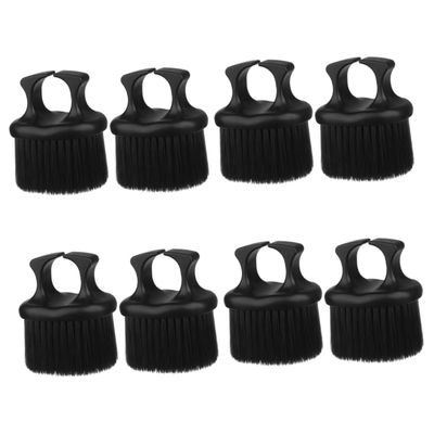 Didiseaon 8pcs Henson Shaving Hair Brush Barber Supplies Men Beard Brush Hair Detangling Mustache Ring Design