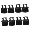 Didiseaon 8pcs Henson Shaving Hair Brush Barber Supplies Men Beard Brush Hair Detangling Mustache Ring Design view 1