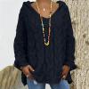 Jumper Womens Vest Tops Snowman Print Navy Blue Cardigans for Women Thermal Vests for Men UK Ladies Long Length Tops Sheer Chiffon Ladies Long Cardigans Fringe Jacket Zip Hoodie Half Zipper view 3