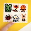 NOLOWY Stick-On Fever Indicator Cute Cartoon Forehead Fever Stickers Temperature Fever Patch for Kids Baby Adults Home Supplies view 2