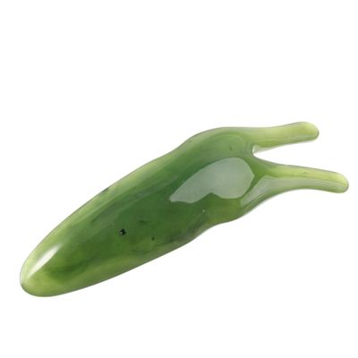 Baluue 3pcs Natural Resin Nose Massager Two-pronged Nose Scraper for Massage for Facial Guasha Tool and Muscle Scraper
