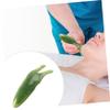 Baluue 3pcs Natural Resin Nose Massager Two-pronged Nose Scraper for Massage for Facial Guasha Tool and Muscle Scraper view 3
