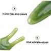 Baluue 3pcs Natural Resin Nose Massager Two-pronged Nose Scraper for Massage for Facial Guasha Tool and Muscle Scraper view 4