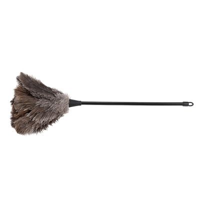 Washable and Reusable Mini Ostrich Feather Duster: Handmade Lightweight Cleaner for Book Keyboard, Office and Home