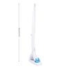 Toilet Brush with Concentrated Detergent, Arch Shape Handle Design, NonWoven Fabric, Hanging Hole Handle, for Bathroom view 3