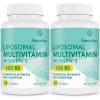 Liposomal Multivitamin for Women 50+ - Women's Daily Multivitamin with Iron, Vitamin A, C, D, E and B Complex - Immune Support, Hair & Skin Support, 120 Vegan Capsules,2 Pack view 1