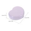 Hoement Contact Case Kit with Mirror 3 Sets Eye Organizer Travel Soaking Container view 2