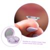 Hoement Contact Case Kit with Mirror 3 Sets Eye Organizer Travel Soaking Container view 4