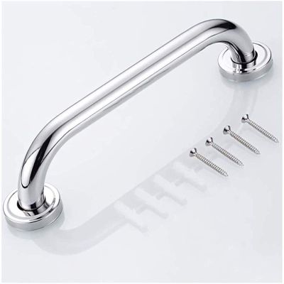 ASHILD Free of Lead Sturdy Shower Safety Grab Bar for Bathtub, Bathtub Safety Polishing, Towel Rack Stainless Steel Toilet Non-Slip Safety Support Rail Disabled Elderly Children Support Handle Kitc