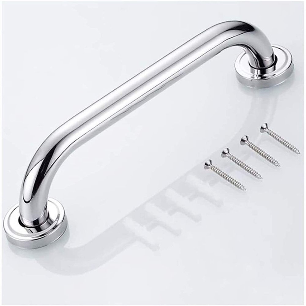 ASHILD Free of Lead Sturdy Shower Safety Grab Bar for Bathtub, Bathtub Safety Polishing, Towel Rack Stainless Steel Toilet Non-Slip Safety Support Rail Disabled Elderly Children Support Handle Kitc