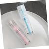 Anneome Ultra Soft Toothbrush 2pcs Set for Daily Use with Long Handle Gum Care Tooth Cleaning Tool Blue Pink for Sensitive Gums and Postpartum Oral Hygiene view 2