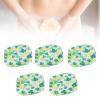 5PCS Washable Sanitary Pads Reusable Menstrual Pads Water Resistant Printing Panty Liners for Women view 2