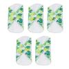 5PCS Washable Sanitary Pads Reusable Menstrual Pads Water Resistant Printing Panty Liners for Women view 3