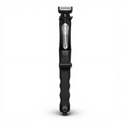 Back Trimmer for Men, Mens Electric Back Shavers with Removable and Extendable Long Handle, Manscape Groin and Body Hair Trimmer for Men, Wet Dry Body Shaver Groomer