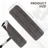 BeiLan Replacement Mop Pads for Rubbermaid 18" & 17" Mops - 10 Pack Wet & Dry Microfiber Mop Refills, Gray view 2