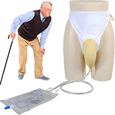 BEOTAY Wearable Urinal for Men,Professional Urine Collector for Men,1000Ml External Urinary Catheter for Male,Urine Collection Bag for Bedridden Patients,Latex Material