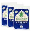 Taj Tropica Family Cassava Whole (1kg) - Fresh Frozen, Perfect for Traditional Recipes and Spicy Snacks, Frozen Snacks (Pack of 3) view 1