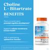 Doctor's Best Choline L-Bitartrate, 550mg - 60 vcaps view 2